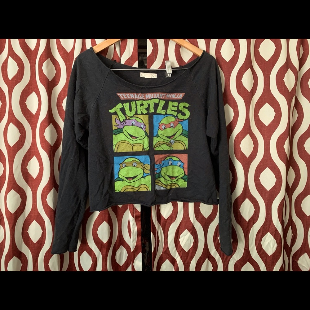 Comfy crop top long sleeve